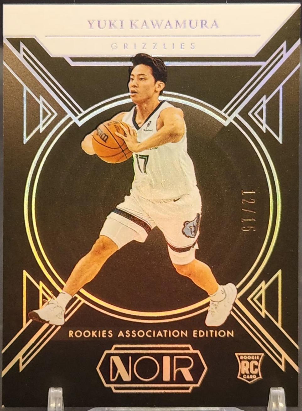 Yuki Kawamura #167 2024-25 Panini Noir Basketball