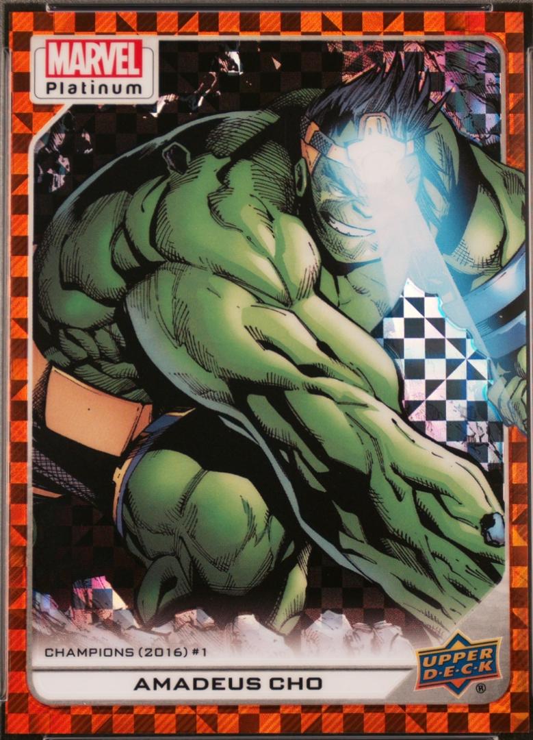 2024 Amadeus Cho [Orange Checkers] #157