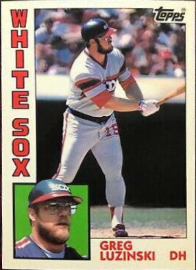 Greg Luzinski #20 Baseball Cards 1984 Topps Tiffany