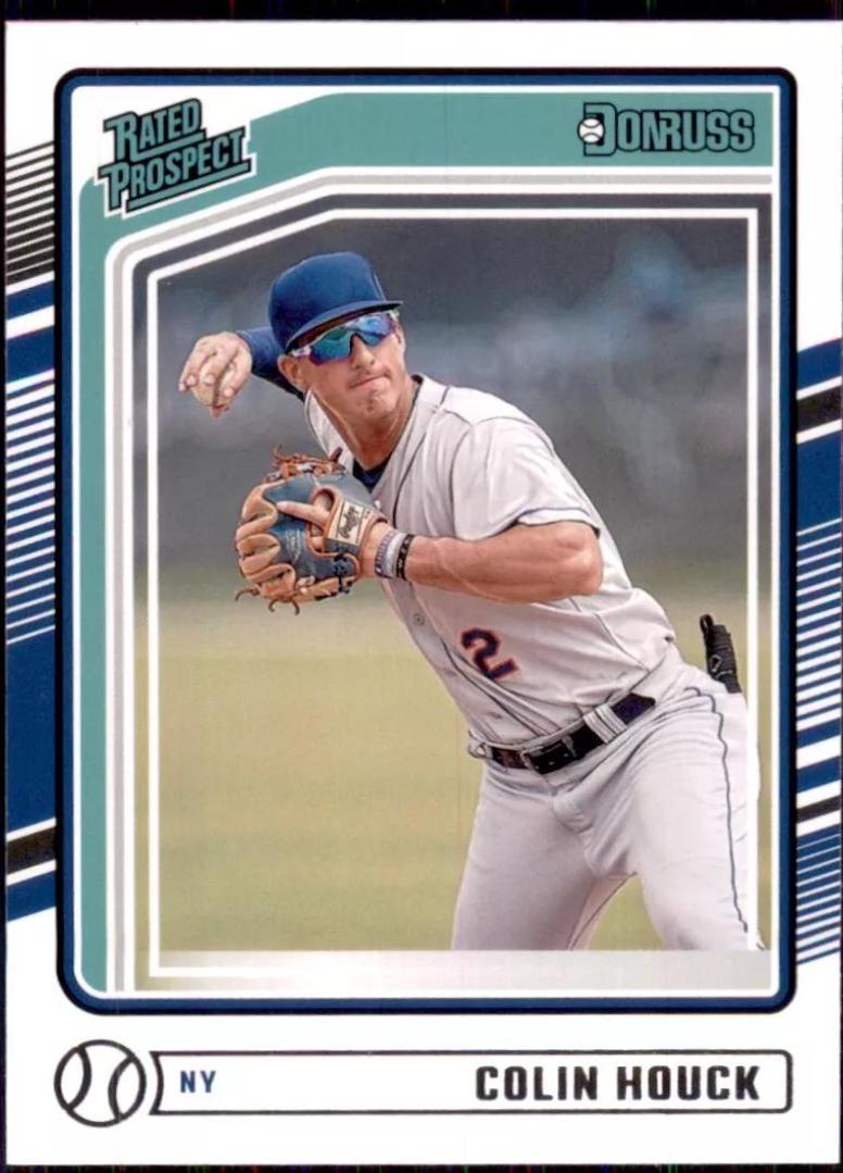 Colin Houck #118 Baseball Cards 2024 Donruss