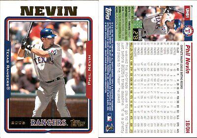 Phil Nevin #UH61 2005 Topps Updates & Highlights Baseball