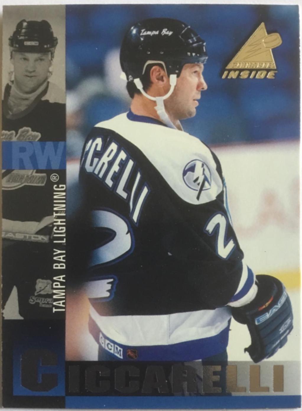 Dino Ciccarelli #134 Hockey Cards 1997 Pinnacle Inside