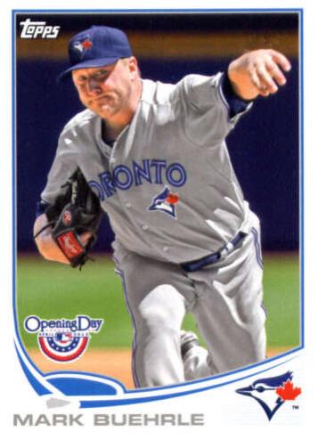 Mark Buehrle #9 Baseball Cards 2013 Topps Opening Day