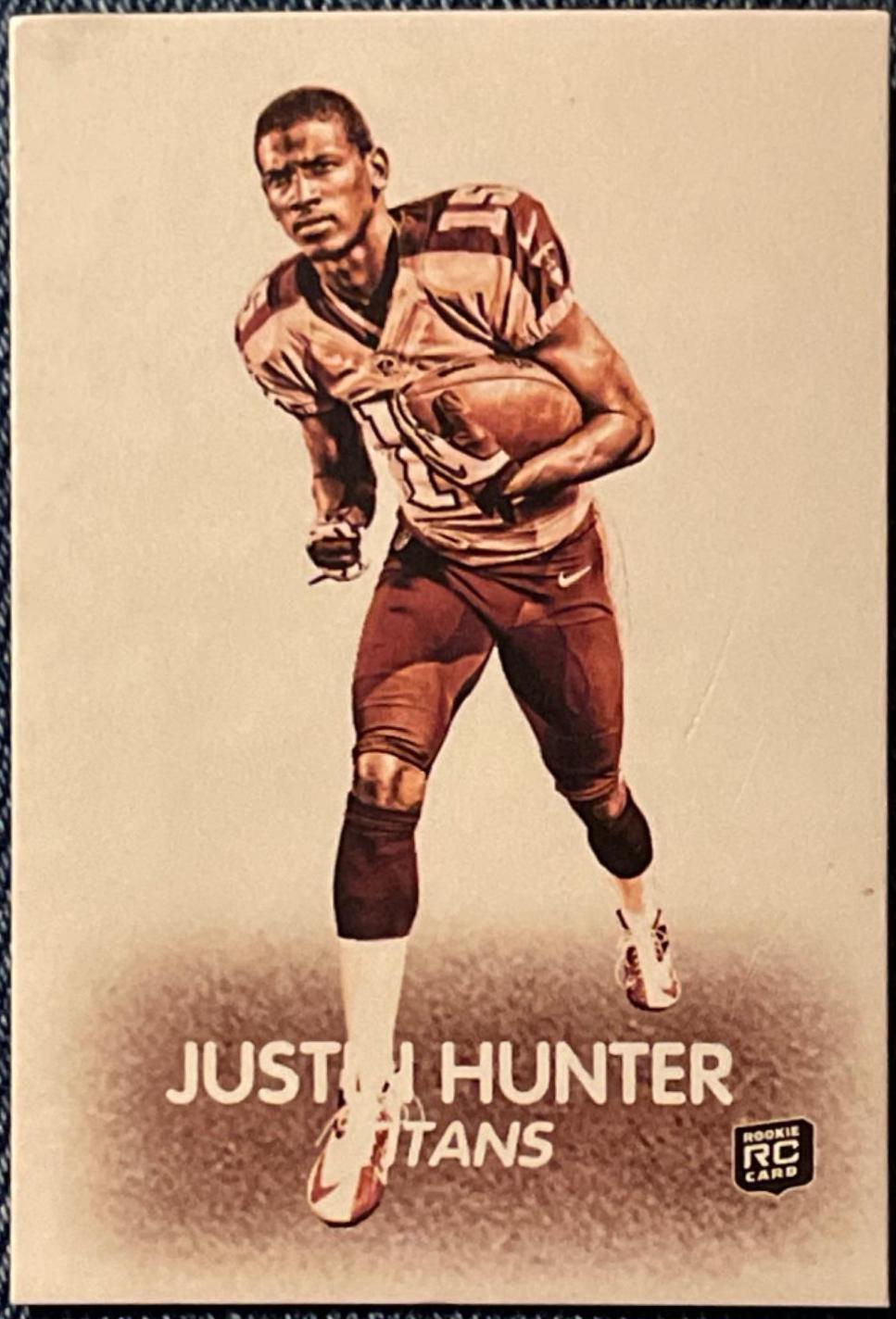 justin hunter #24 Football Cards 2013 Topps Magic