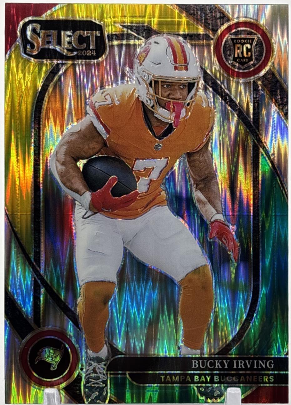 Bucky Irving [Green Yellow Prizm Shock] #239 Prices | 2024 Panini