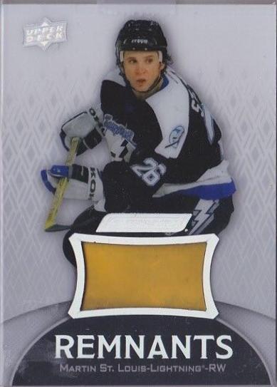 Martin St. Louis #R-ST Hockey Cards 2023 Upper Deck Engrained Remnants