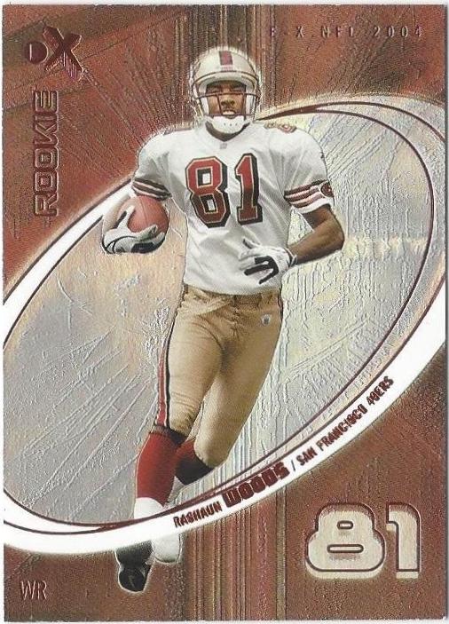 Rashaun Woods #52 2004 Fleer E X Football