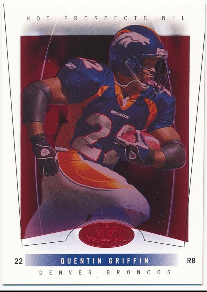 Quentin Griffin [Red Hot] #12