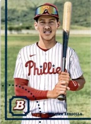 William Bergolla #BHP-113 Baseball Cards 2022 Bowman Heritage Paper Prospect