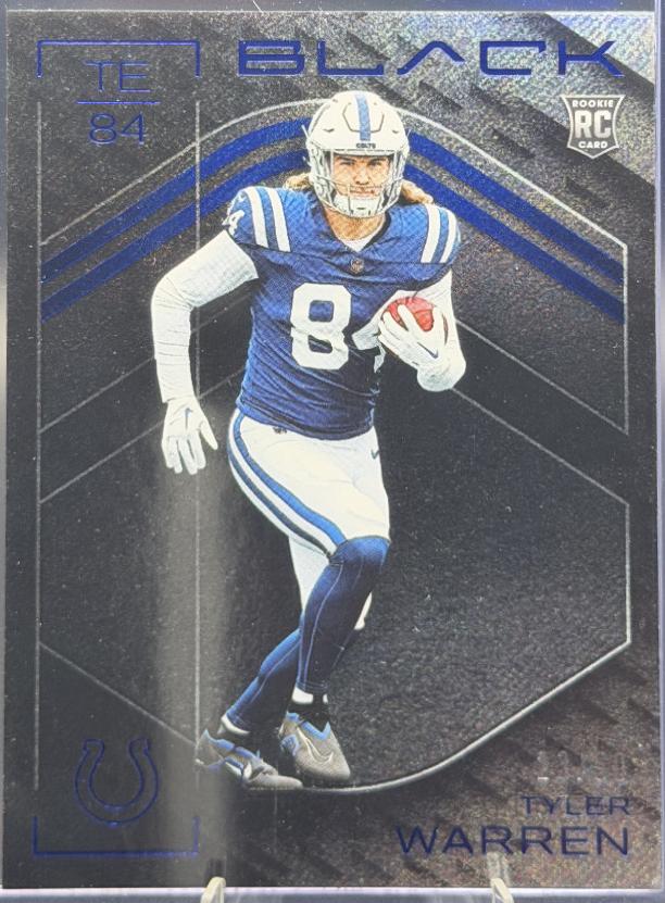 Tyler Warren [Sapphire Rookie Autograph] #113 Prices | 2025 Panini ...