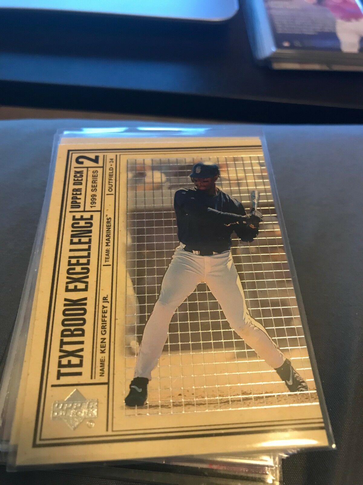 Ken Griffey Jr. #T27 Baseball Cards 1999 Upper Deck Textbook Excellence