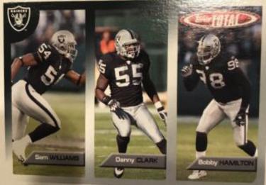 Danny Clark, Sam Williams, Bobby Hamilton #6 Football Cards 2005 Topps Total
