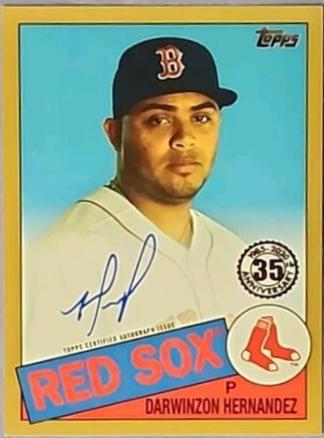 Darwinzon Hernandez [Gold] #85A-DHA
