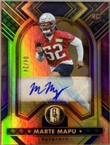 Marte Mapu [Autograph Rose Gold] #165 Prices | 2023 Panini Gold ...