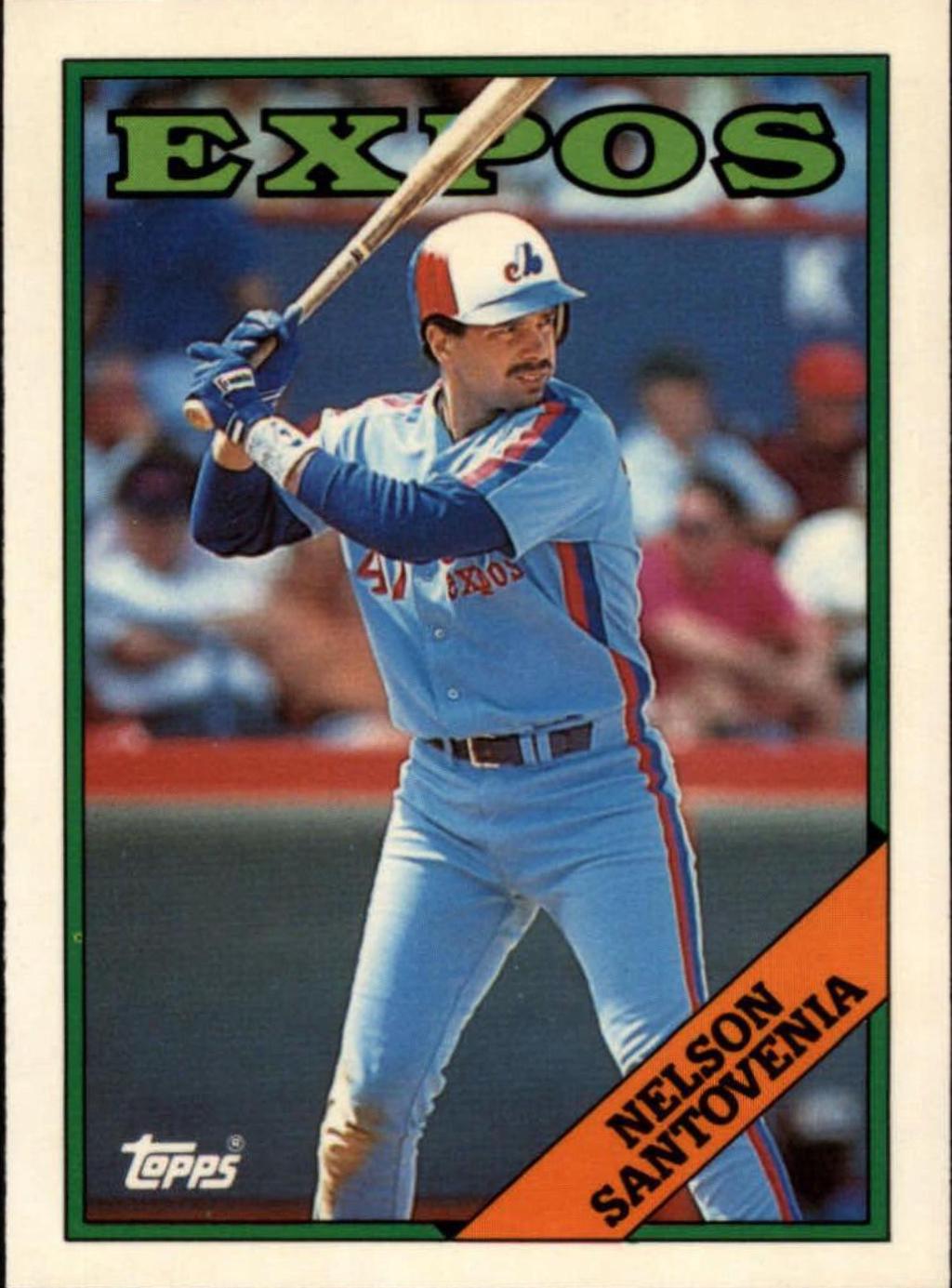 Nelson Santovenia #102T Baseball Cards 1988 Topps Traded Tiffany