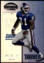 Amani Toomer #18 1999 Playoff Contenders Football