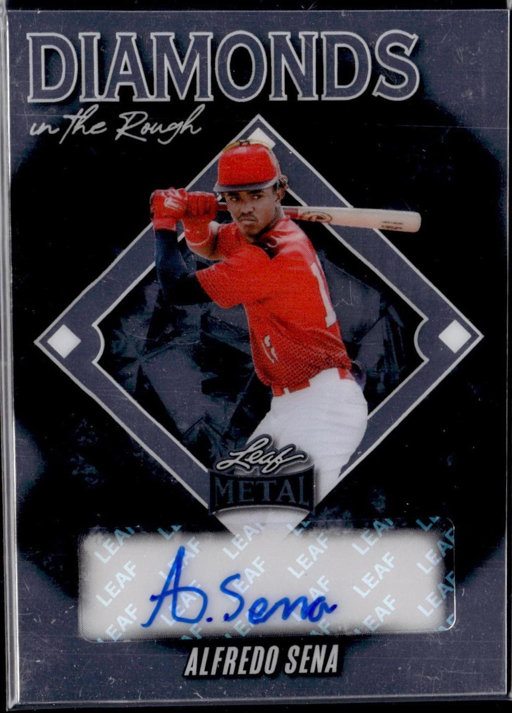 Alfredo Sena #DR-AS1 2025 Leaf Metal Baseball Diamond in the Rough