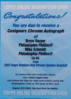 Mike Schmidt, Bryce Harper