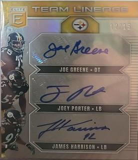 Joe Greene / James Harrison / Joey Porter