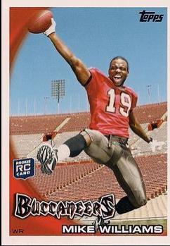 Mike Williams #44 Football Cards 2010 Topps