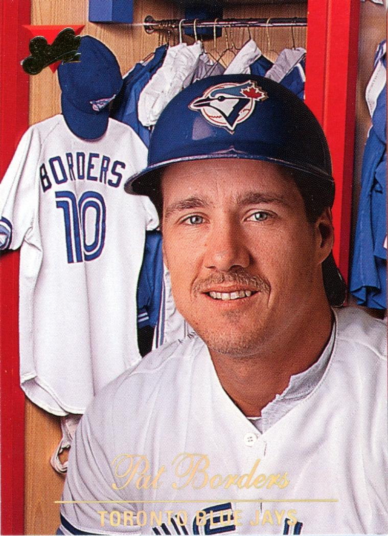 Pat Borders #25 Baseball Cards 1994 Studio