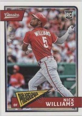 Nick Williams #5 Baseball Cards 2018 Panini Chronicles Classics