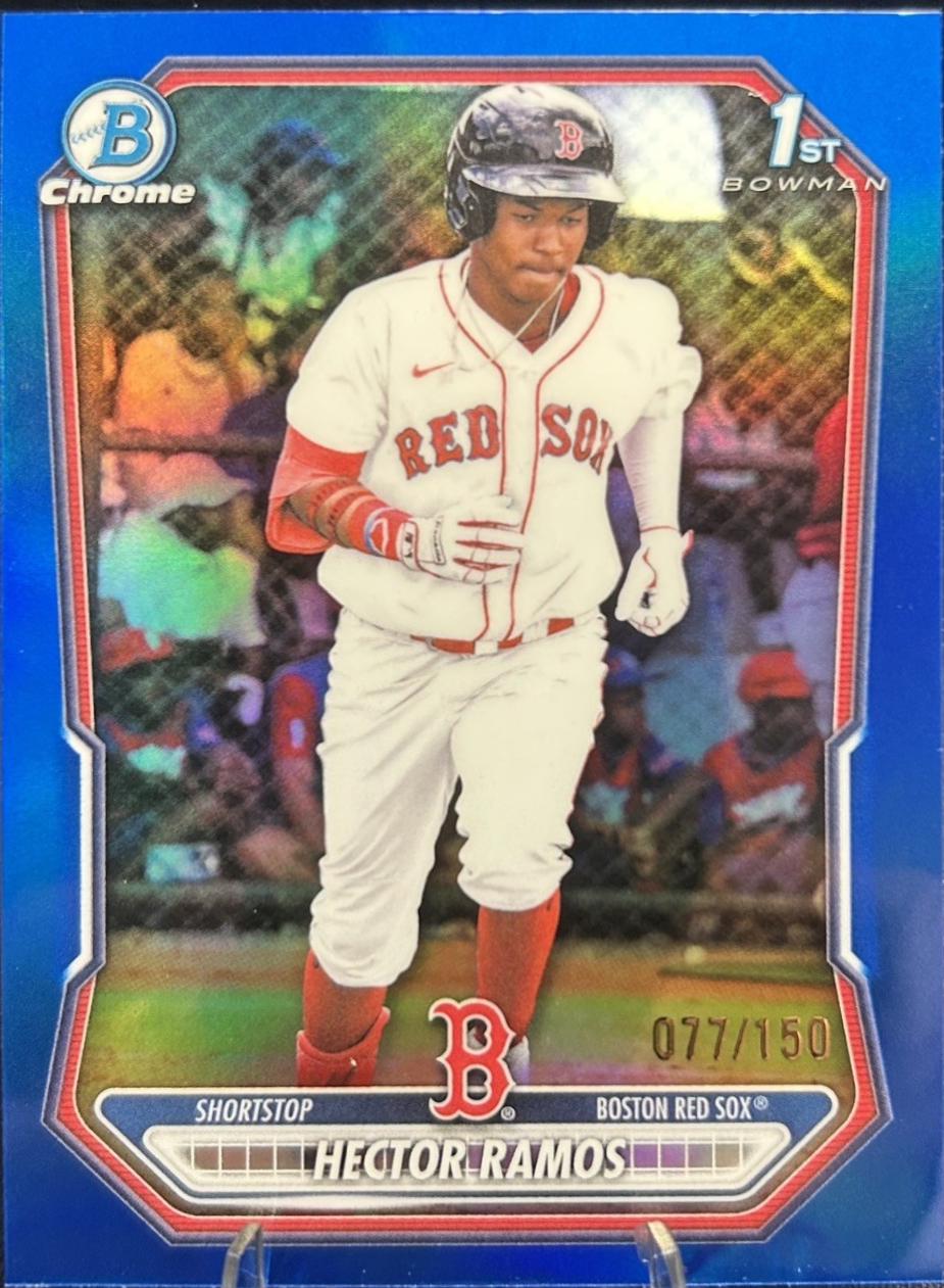 Hector Ramos [Blue Refractor] #BCP-128 Prices | 2026 Bowman Chrome ...