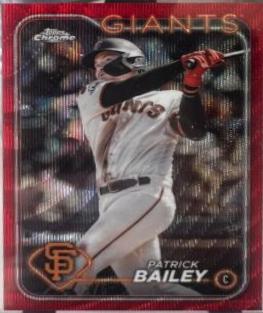 Patrick Bailey [Red Wave Refractor] #194