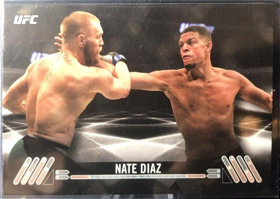 Nate Diaz #36 Ufc Cards 2017 Topps UFC Knockout
