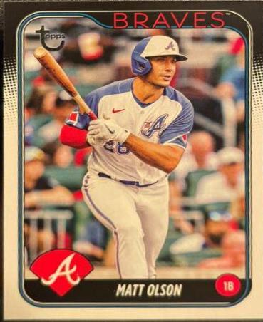Matt Olson [Vintage Stock] (2024 Topps)