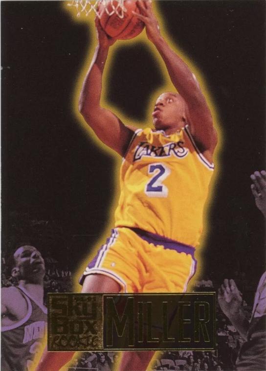 Anthony Miller #245 Basketball Cards 1994 SkyBox Premium