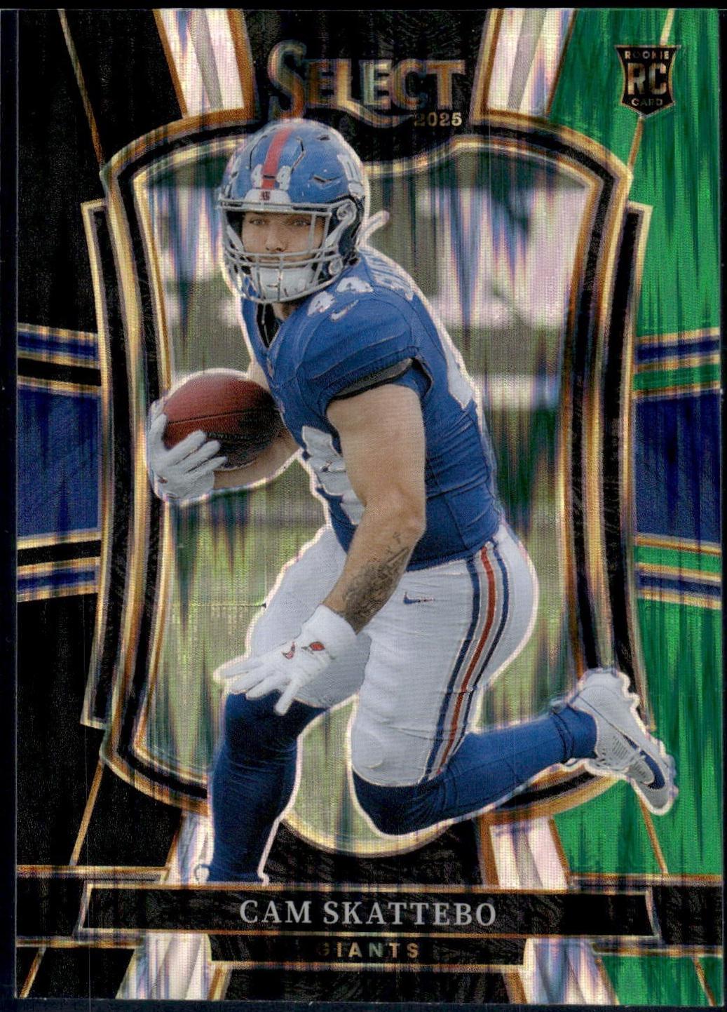 Cam Skattebo [Silver Prizm Shock] #195