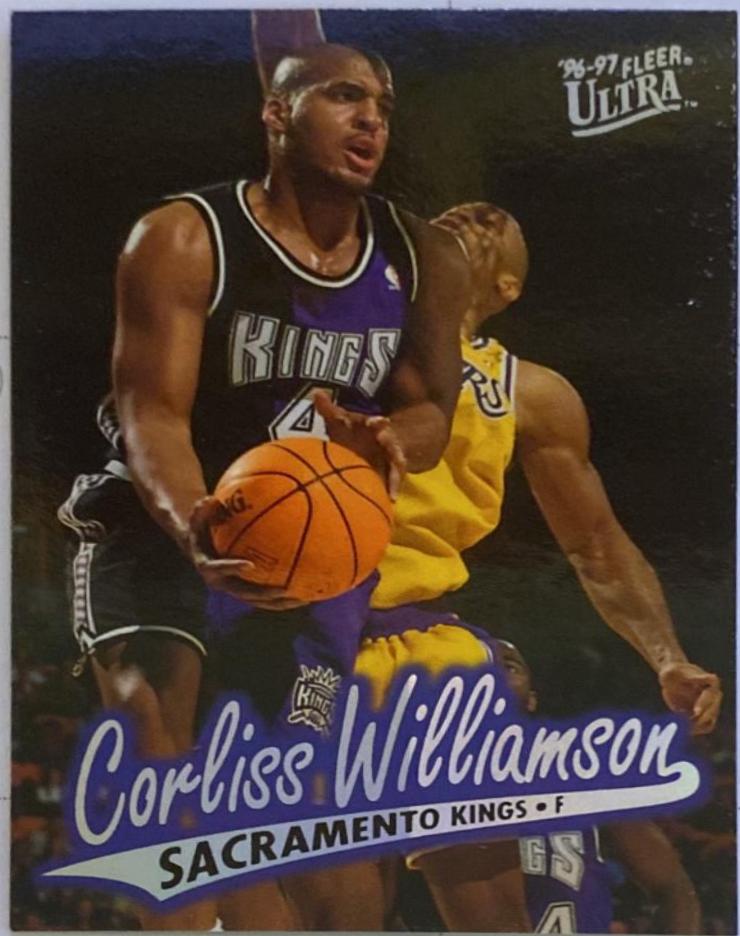Corliss Williamson #97 Basketball Cards 1996 Ultra