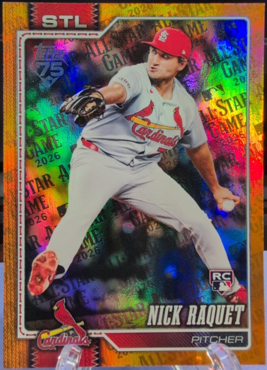 2026 Nick Raquet [All Star Game Orange] #385