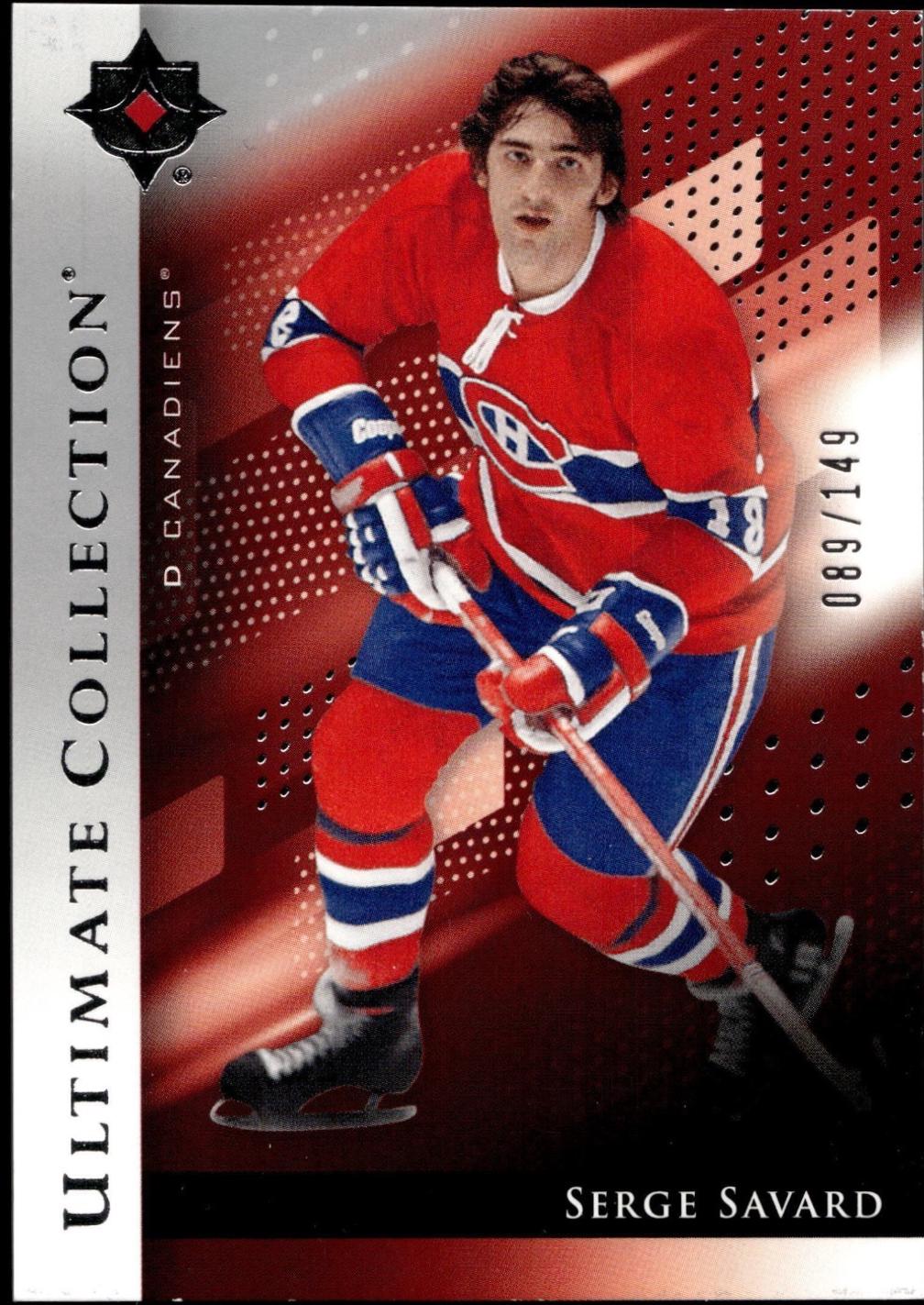 Serge Savard #99 2024 Ultimate Collection Hockey
