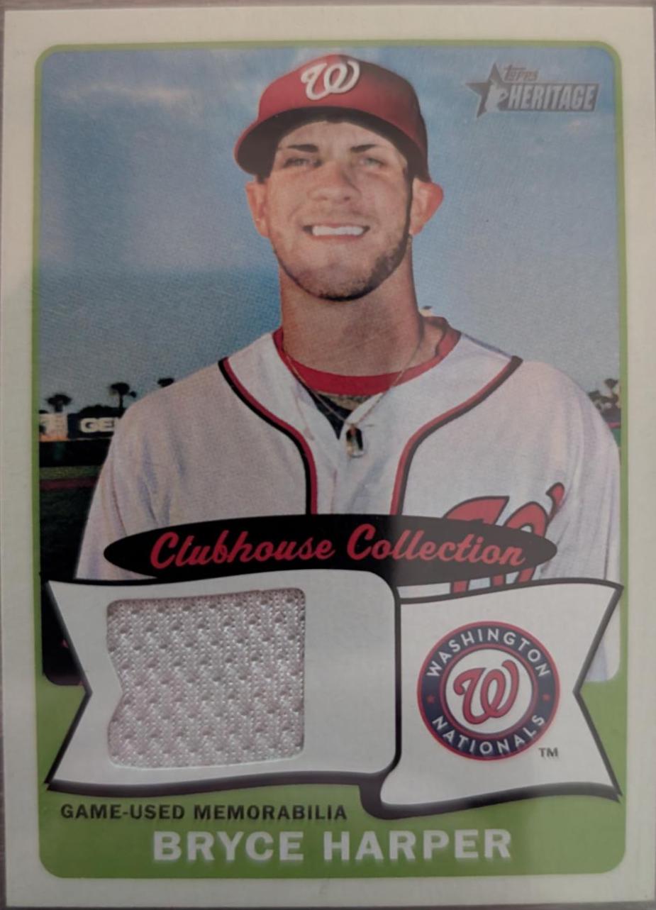 Bryce Harper Clubhouse Collection #CCR-BH