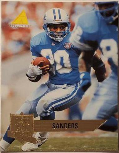 Barry Sanders #209 1995 Pinnacle Club Collection Football
