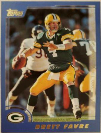 Brett Favre #20 Football Cards 2000 Topps