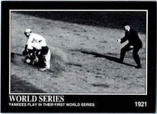 Yankees Play in Their First World..