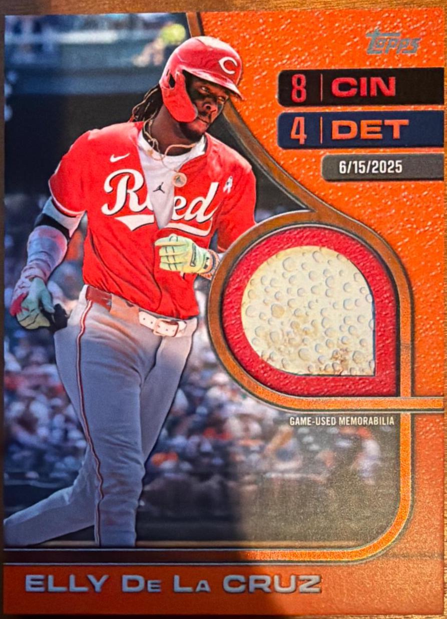 Elly De La Cruz #RTB-ED 2026 Topps Series 2 Rounding The Bases Baseball
