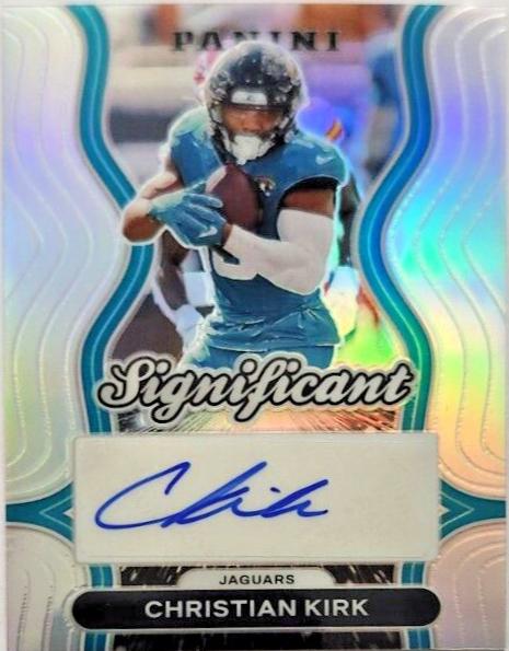 Christian Kirk #SS-CKK Football Cards 2024 Panini Prizm Significant Signature