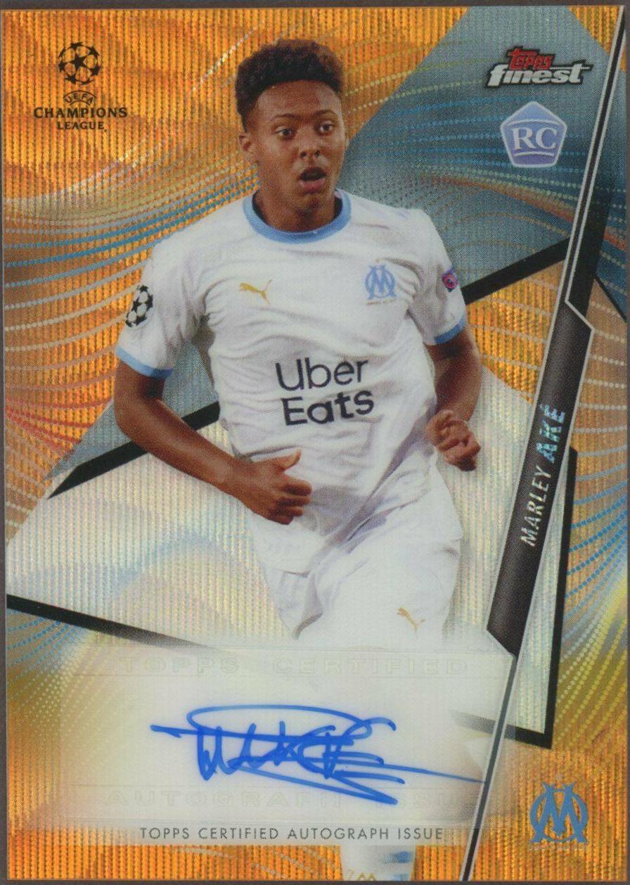 Marley Ake [Orange Wave Refractor] #FA-MA