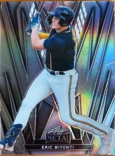 Eric Bitonti #17 2024 Leaf Metal Baseball