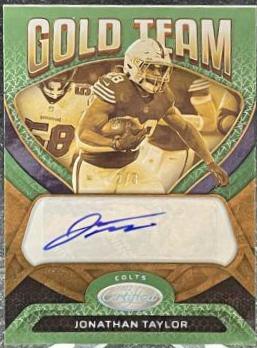 Jonathan Taylor [Green] #GT-17
