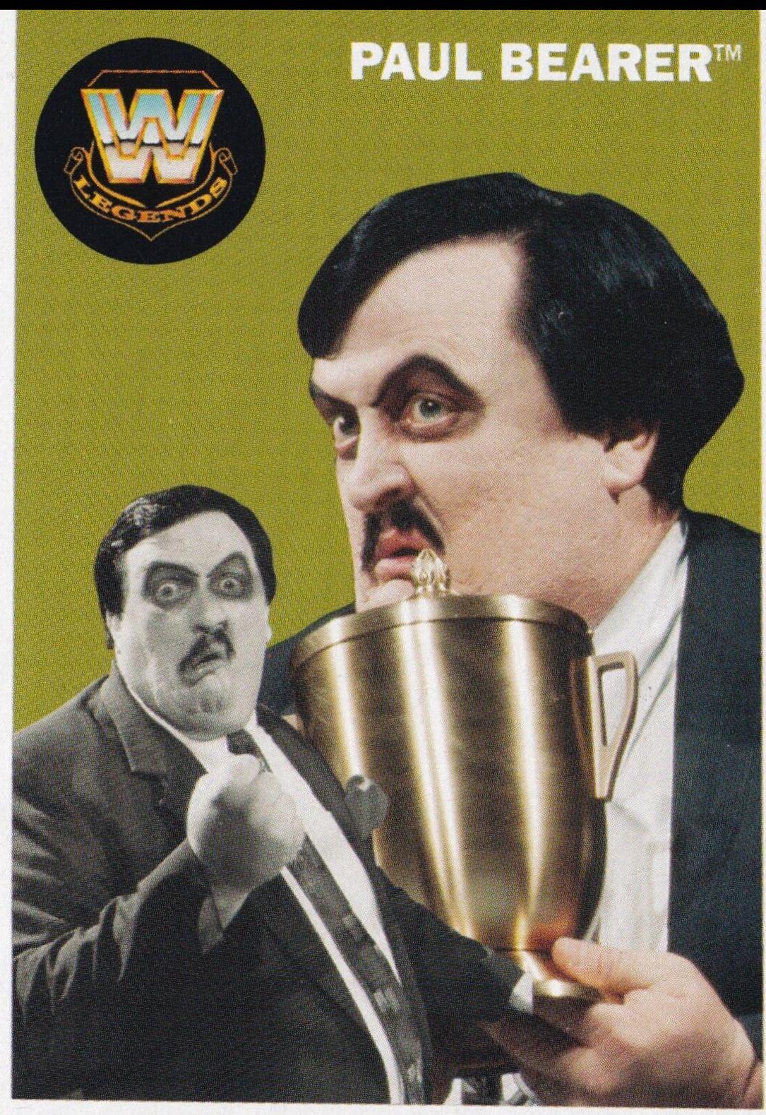 Paul Bearer #72 Wrestling Cards 2006 Topps Heritage II WWE