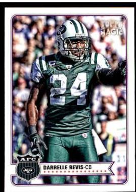Darrelle Revis #85 2012 Topps Magic Football