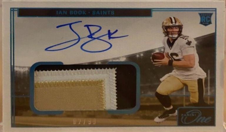 Ian Book [Blue Autograph] #23