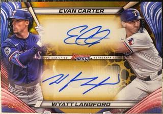 Evan Carter / Wyatt Langford