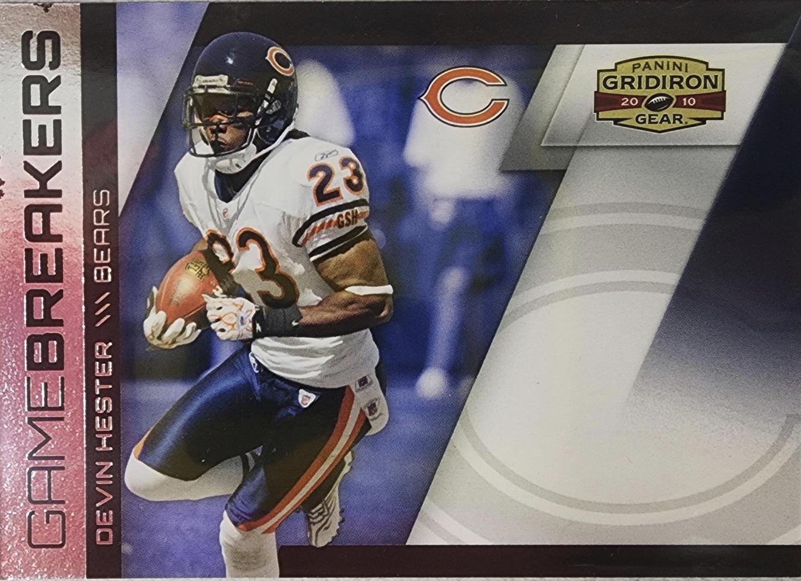 Devin Hester #27 2010 Panini Gridiron Gear Football