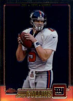 Kerry Collins #17 Football Cards 2001 Topps Chrome